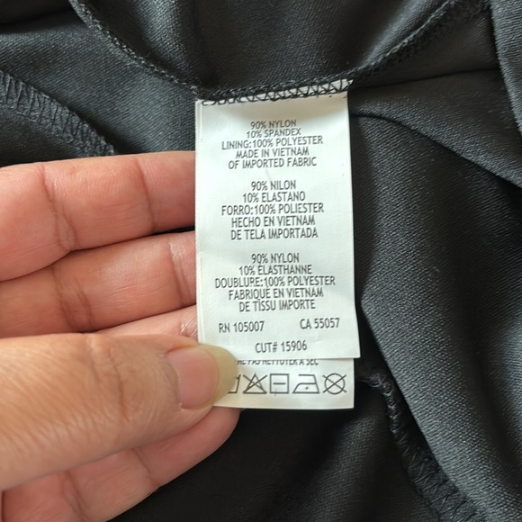 MARINA Black Sequin Maxi Gown Bateau Neckline - Picture 8 of 9